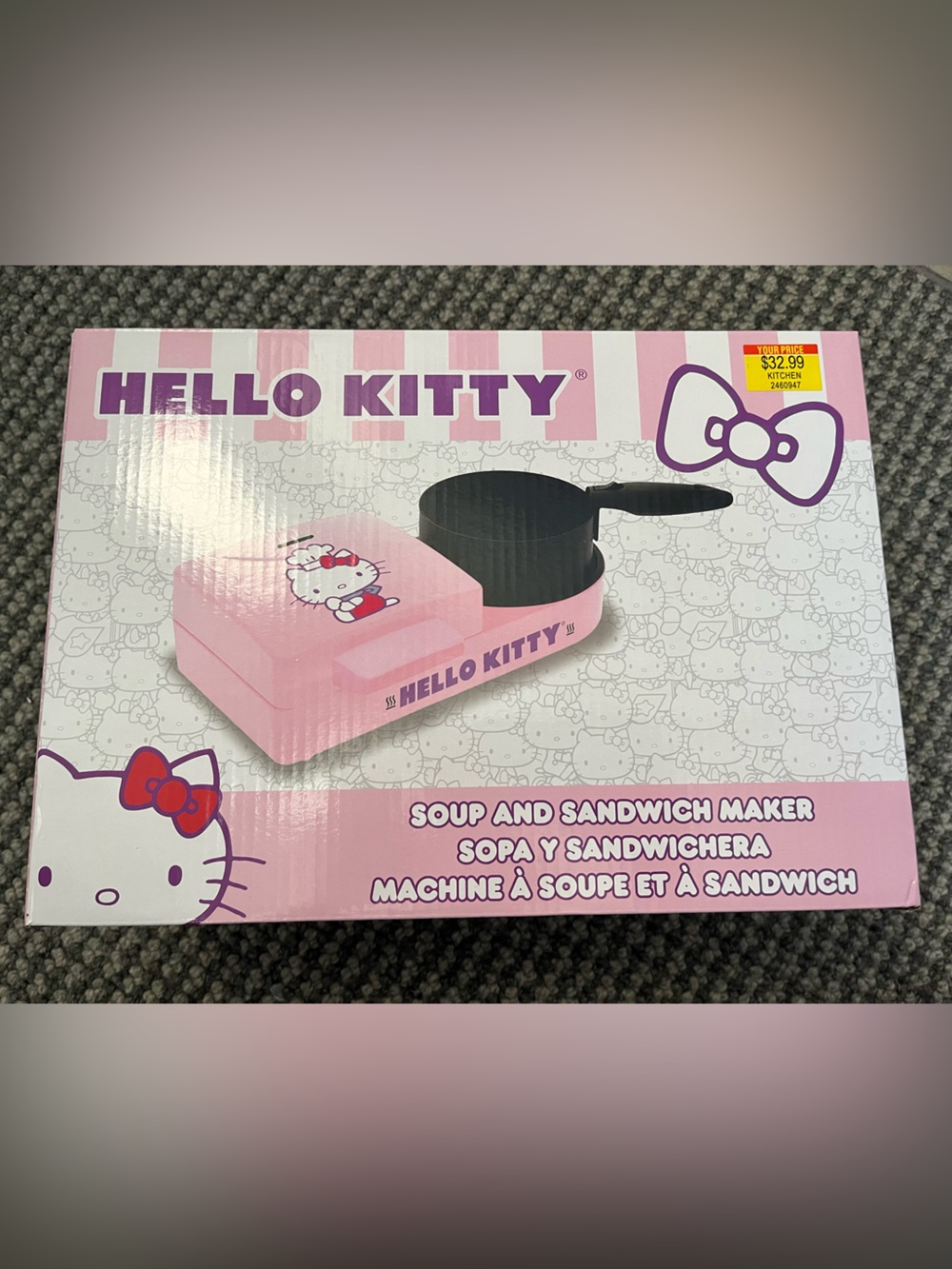 New Hello Kitty Soup and Sandwich Maker